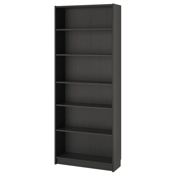 IKEA 90384230 BILLY БИЛЛИ Стеллаж - черно-коричневый 80x28x202 см