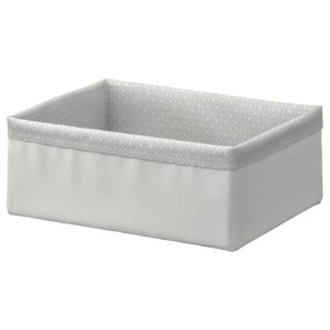 IKEA 40474370 BAXNA БАКСНА Органайзер - серый/белый 20x26x10 см