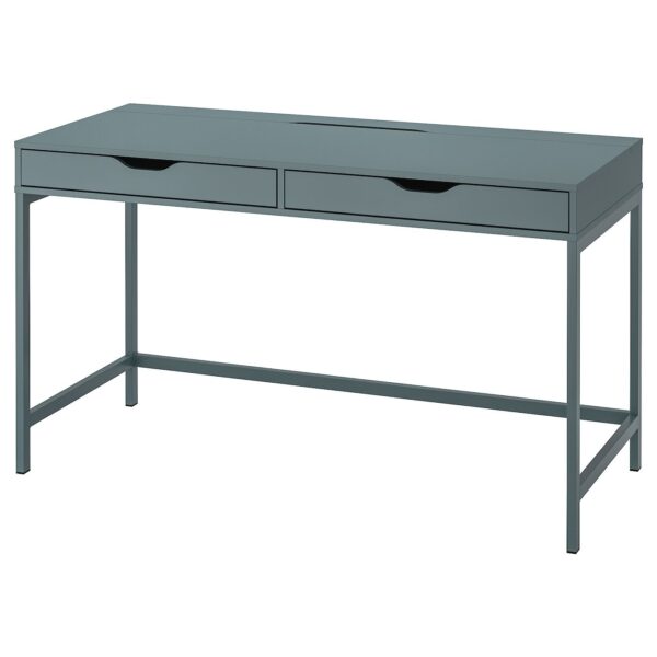 IKEA 40483807 ALEX АЛЕКС Письменный стол - серо-бирюзовый 132x58 см