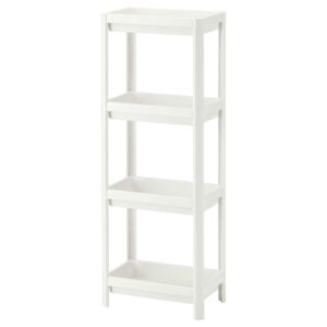 IKEA 00369088 ВЕСКЕН Стеллаж, белый, 36x23x100 см