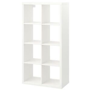 IKEA 20379576 КАЛЛАКС Стеллаж, белый, 77x147 см