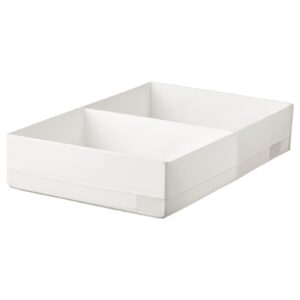 IKEA 30474441 STUK СТУК Ящик с отделениями - белый 34x51x10 см