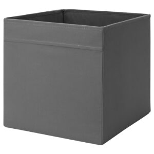 IKEA 00443979 DRÖNA ДРЁНА Коробка - темно-серый 33x38x33 см