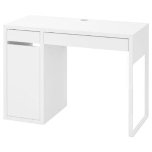 IKEA 00373919 МИККЕ Письменный стол, белый, 105x50 см