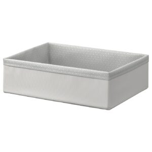 IKEA 60474369 BAXNA БАКСНА Органайзер - серый/белый 26x34x10 см