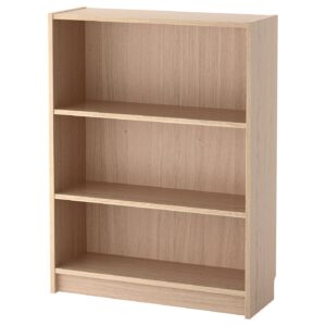 IKEA 50404249 BILLY БИЛЛИ Стеллаж - дубовый шпон, беленый 80x28x106 см